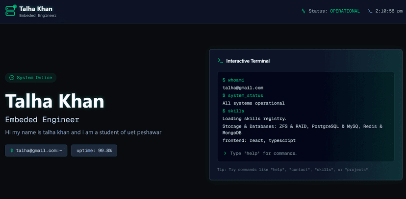 Embedded Eng Portfolio