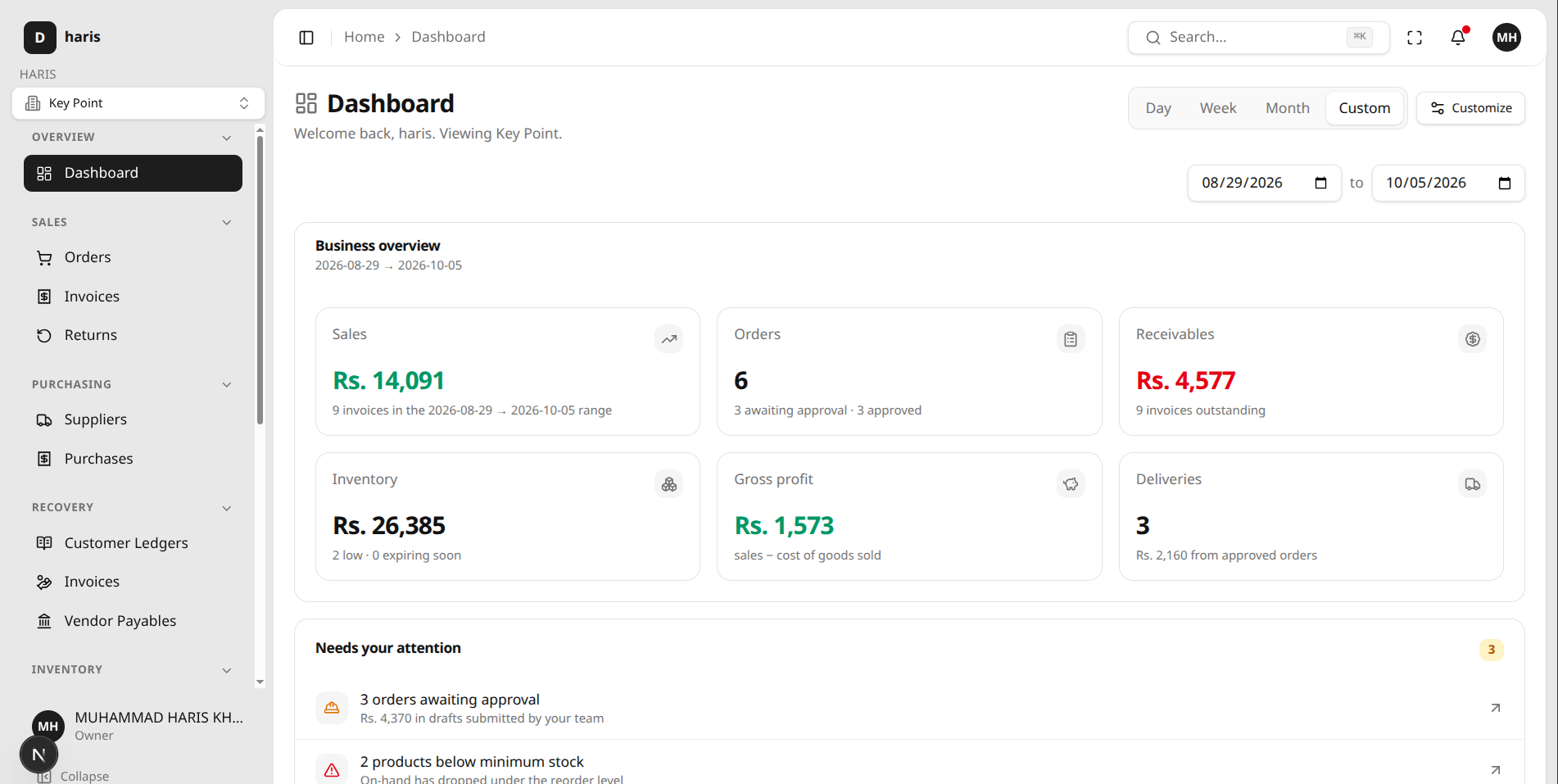 OpportunityOS job discovery dashboard